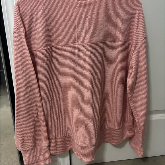 Pink Ribbed Sweater - Picture 2 of 5